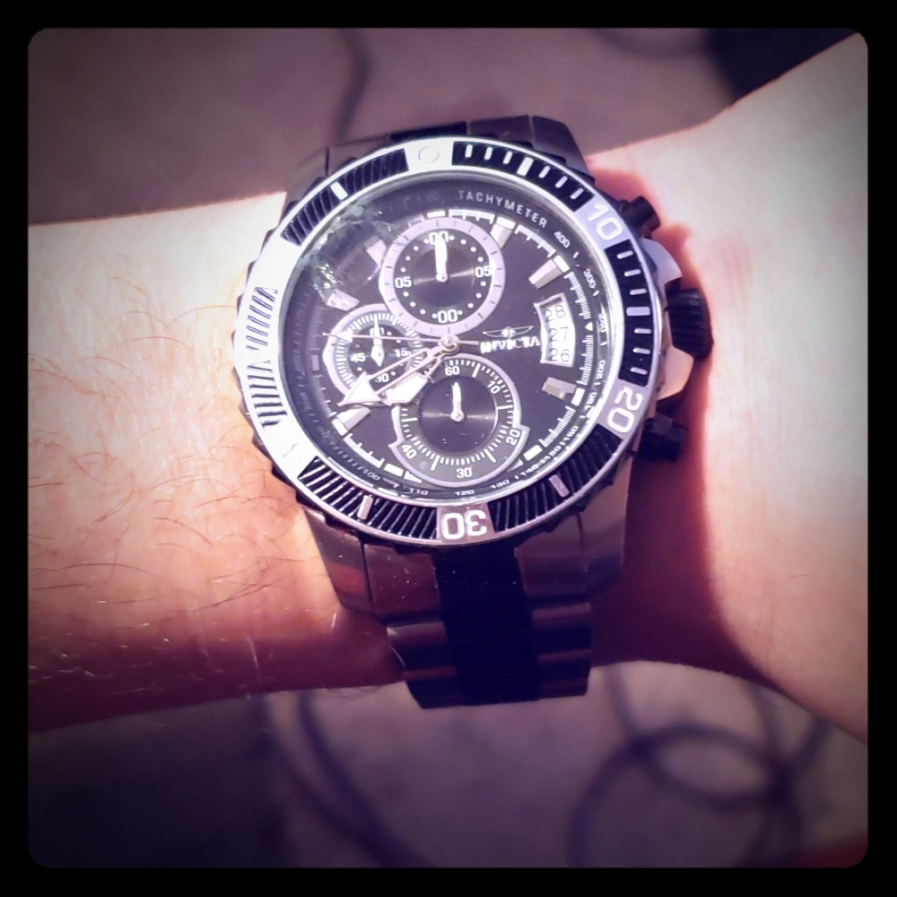 Mens Invicta two tone Watch